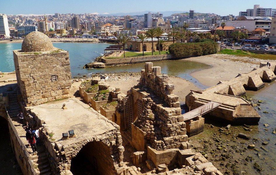 Oldest city Sidon lebanon