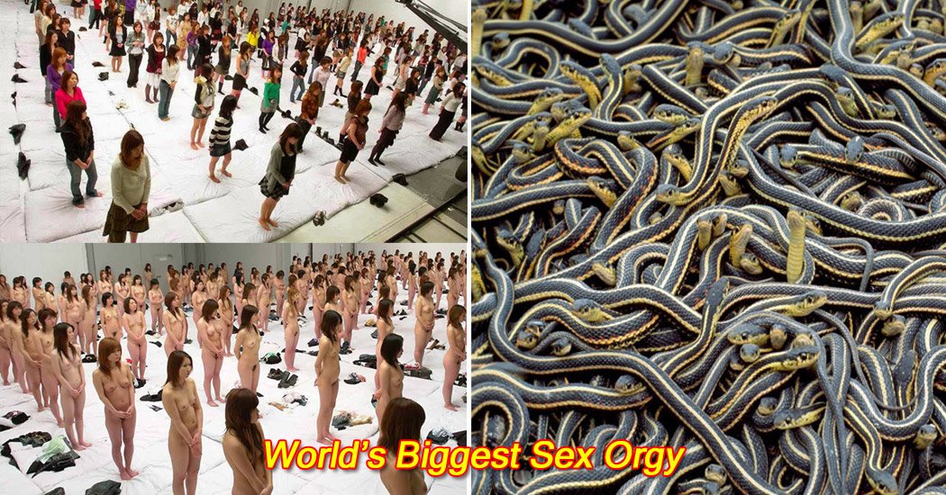 World’s Biggest Sex Orgy